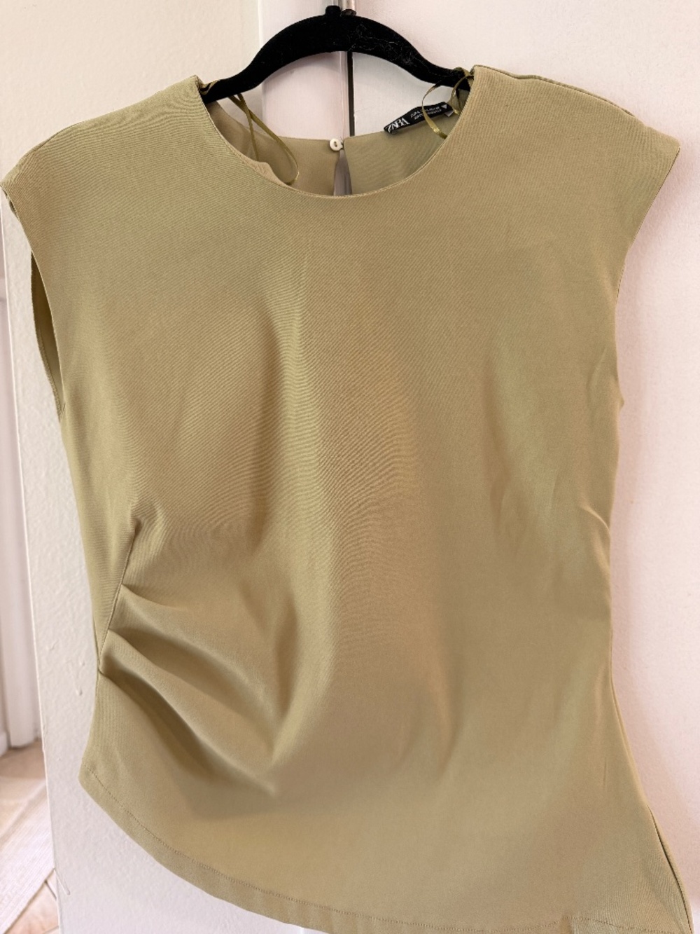 Asymmetrical Short Sleeve Dress Top
